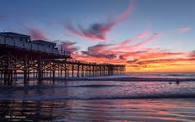 Photos of Crystal Pier at Sunset in Wrightsville Beach North Carolina. Verification successful waiting Ray ID